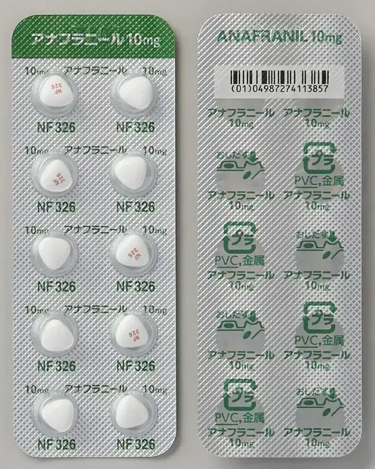 アナフラニール®（クロミプラミン）